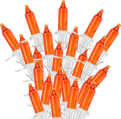 Mudder 100 Count Christmas Light Bulb Replacement Set, Thoughtful Stocking Stuffer Gift for the Holiday Decorator