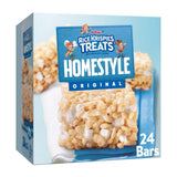 Rice Krispies Treats Homestyle Marshmallow Snack Bars Better-For-You Lunchbox Treats with No High Fructose Corn Syrup, 24 Count
