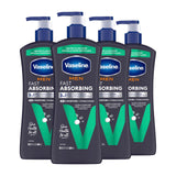 Vaseline Men's Body Lotion – Truck Cab and Work Vehicle Essential for Drivers with Cracked Skin, Non-Greasy Fast-Absorbing Formula