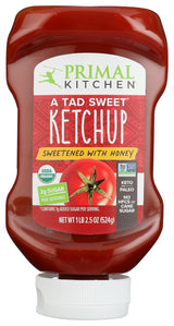 Primal Kitchen Organic Honey Ketchup Gift Set, Clean Eating Condiment for Health Conscious Friends 18.5 oz