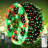 WATERGLIDE 1000 LED String Lights 328ft – Thoughtful Housewarming & Holiday Gift for Her with Remote