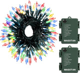 [Brand] Battery String Lights 50 LED – Weatherproof Outdoor Lights for Bushes, Fences and Pergolas