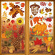 Fall Thanksgiving Window Clings