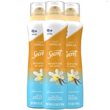 Secret Dry Spray Antiperspirant for Women – 48hr Sweat Protection for Patio Brunches, Camping Days, and Hiking Trails