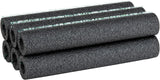 Duck Brand Foam Pipe Covers – Clean Looking Pipe Insulation for Finished Basements, Black Foam Tubes That Blend With Exposed Ductwork and Utility Areas