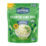 Lundberg Cilantro Lime Rice 5.5 Oz – 90-Second Desk Lunch for Busy Office Professionals