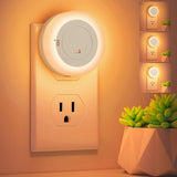 FOLKSMATE LED Night Light – Fall Prevention Plug in Light for Elderly Bathroom and Hallway, Dusk to Dawn Sensor