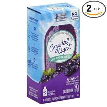 Crystal Light Drink Mix – Kid-Friendly Flavored Water Packets for School Lunchboxes, 40 Count Raspberry Lemonade