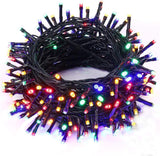 FULLBELL Gothic String Lights 33ft 100 LED Black Wire – Moody Bedroom & Living Room Decor with 8 Modes & Memory Function