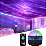 Northern Glow Aurora Projector – Premium Dual-Effect Designer Lamp with Crystal-Clear 5W LED for High-End Interiors