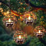 Homemory Flameless Solar Tea Lights – Child and Pet Safe Flickering LED Votives for Bedrooms, Nurseries, and Living Rooms