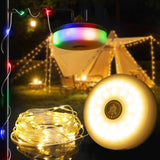 DGE Kids Room String Lights – Cool-to-Touch 32.8ft LED Strip with 8 Modes for Nursery and Playroom