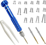PTSLKHN 5-in-1 Travel Screwdriver – Pocket-Sized Repair Tool for Camping Trips, Road Trips, and Backcountry Adventures