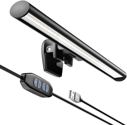 CATPOWER Monitor Light Bar – Late-Night Reading Light Without Disturbing Others, 10 Brightness Levels