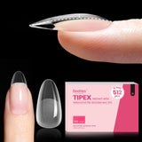 Beetles Pre-Sculpted Apex Nail Tips – Luxury Gift-Ready Nail Kit, 16 Sizes and Salon Finish Without the Salon Bill