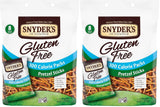 Snyder's of Hanover Gluten Free Pretzel Sticks – Office Desk Drawer Snack for Focused Workdays, 100 Calorie Packs, 24 Ct