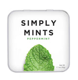 SIMPLY Mints | Peppermint Breath Mints | Focus-Boosting Office Tin | Pre-Meeting Freshness