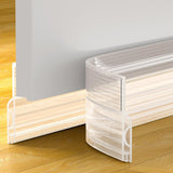 VibraGate Door Draft Stopper – Garage Entry Weather Barrier, All-Season Wind and Rain Blocker
