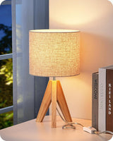 EDISHINE Tripod Table Lamp – Thoughtful Housewarming Gift for New Home and First Apartment