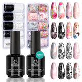Beetles Foil Transfer Gel for Nails – Beauty School Training Essential, 15ml Soak-Off Polish for Nail Art Practice Sessions