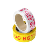 Halloween Caution Tape Roll – Weatherproof Yard and Porch Decoration for Trick-or-Treat Pathways