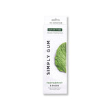 SIMPLY Gum Peppermint Xylitol Chewing Gum – Purist's Choice for an Uncluttered Purse, Single-Ingredient-Style Natural Chicle Chewing Gum