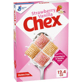 Strawberry Vanilla Chex Gluten Free Certified Cereal – Safe Breakfast Choice for Celiac and Gluten Sensitive Households