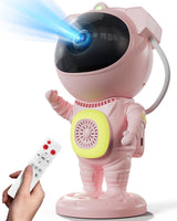 Galaxy Projector Astronaut Night Light – Unique Birthday Gift for Her, Bluetooth Star Projector for Bedroom