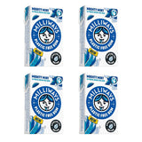 Milliways Mighty Mint | Portable Chewing Gum for Hiking and Camping, Xylitol Plastic Free 4 Pack