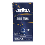Lavazza Super Crema Aluminum Capsules for Nespresso Original Machines – Mindful Morning Espresso for a Calm Kitchen Ritual