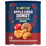 PLANTERS Fall Edition Pumpkin Spice Almonds 15.25 oz Resealable Canister – Portable Seasonal Snack for Camping Trips and Road Trips, Plant-Based Protein for Outdoor Adventures