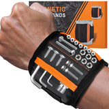 Tmacker Magnetic Wristband – Drop-Free Fastener Holder That Prevents Lost Screws in Hard to Reach and Elevated Work Areas