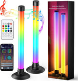 LotusLamp X LED Light Bar – Bedroom Aesthetic Accent, Music Sync Ambient Light Bar with 16M Colors