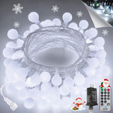 Lumify Home Color Changing Fairy Lights – 100 LED Globe String for Aesthetic Dorm Room and Apartment Ambiance with Music Sync