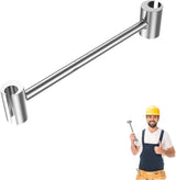Door Hinge Gap Adjusting Wrench Tool, Single Dual-Head Tool That Replaces Multiple Wrenches in a Clean Field Kit for Door Installers