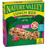 Nature Valley Peanut-Free S'mores Granola Bars – Portable Hiking and Road Trip Snack, 5 Count Travel Box