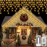 echosari Battery Icicle Lights – Flameless and Cool-to-Touch Alternative to Candles for Kids and Pets