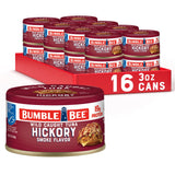 Bumble Bee Snackers Lemon Pepper Tuna – No-Refrigeration Camping Protein, 19g Wild-Caught Per 3oz Can