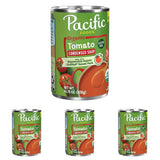 Pacific Foods Organic Tomato Basil Soup, 32 oz Carton – Family-Size Organic Soup for Kid-Friendly Weeknight Dinners, Vegan