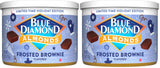 Blue Diamond Almonds Peppermint Cocoa Holiday Snack Nuts, 6 oz Resealable Can – Ready-to-Give Hostess Gift and White Elephant Exchange Snack with Decorative Lid