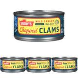 Snow's Ocean Chopped Clams 51 oz Can - Heritage Seafood Gift for the New England Cuisine Enthusiast
