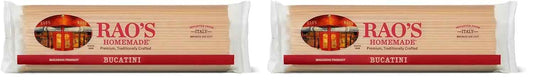 Rao's Homemade Bucatini Pasta, 16oz, Mindful Italian Cooking Ritual for a Calmer Home Kitchen Routine