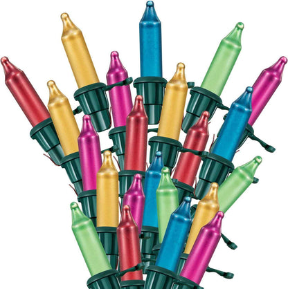 Mudder 100 Count Christmas Light Bulb Replacement Set, Thoughtful Stocking Stuffer Gift for the Holiday Decorator