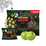 Final Boss Sour Candy – Lunchbox-Friendly Sour Fruit Snack for Kids' Backpacks and After-School Snack Drawers
