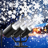 Lumora Glow Dual-Head Snowfall Lamp – Holiday Gift for Mom Who Loves Easy Festive Decorating