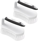 Amazer Scrub Brush 2-Pack – One Tool for Tub, Tile, Sink, and Carpet Clutter Reduction