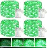 btfarm String Lights – Living Room Aesthetic Accent with Flexible Silver Wire and Timer