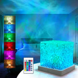 AuroraLume Ocean Wave Light – Calming Bath Time Mood Lamp with 6 Brightness Levels for Self Care
