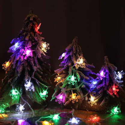 LuminHaus Snowflake LED Lights – Birthday Gift for Her, Cozy Warm White Bedroom Decor for Mom and Friends