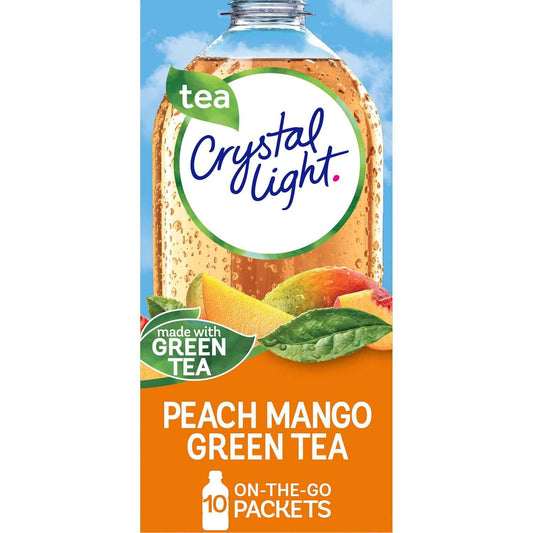 Crystal Light Peach Mango Green Tea Powdered Drink Mix – Clutter-Free Pantry Staple for a Clean, Intentional Kitchen
